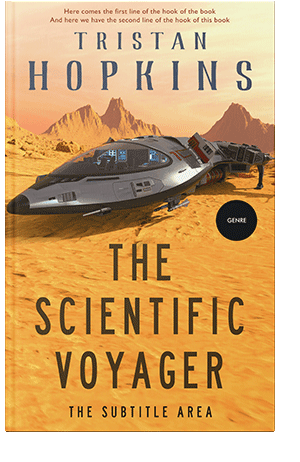 Pre Made Book Cover Casablanca