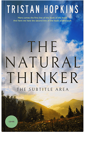 Pre Made Book Cover White Rock