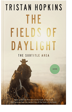 Pre Made Book Cover Quarter Spanish White