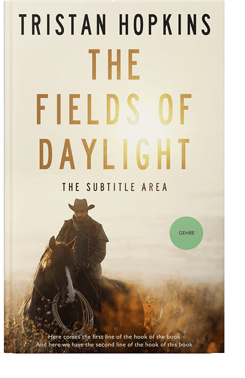 Front view of Quarter Spanish White #4428 - Premade Mystery & Thriller & Suspense Book Cover