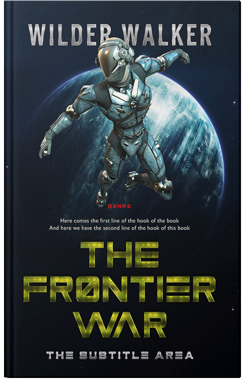 Front view of Premade Science Fiction Book Cover - Firefly