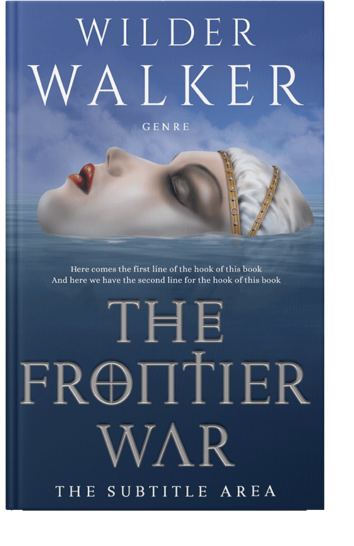 Front view of San Juan #4470 - Premade Fantasy Book Cover