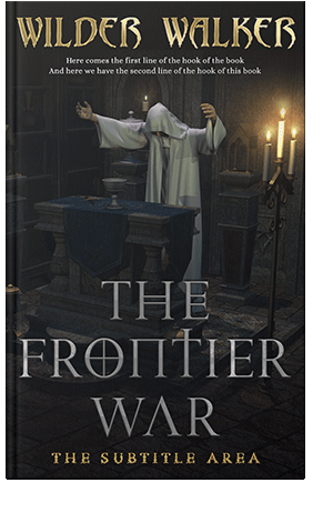 Pre Made Book Cover Woodsmoke