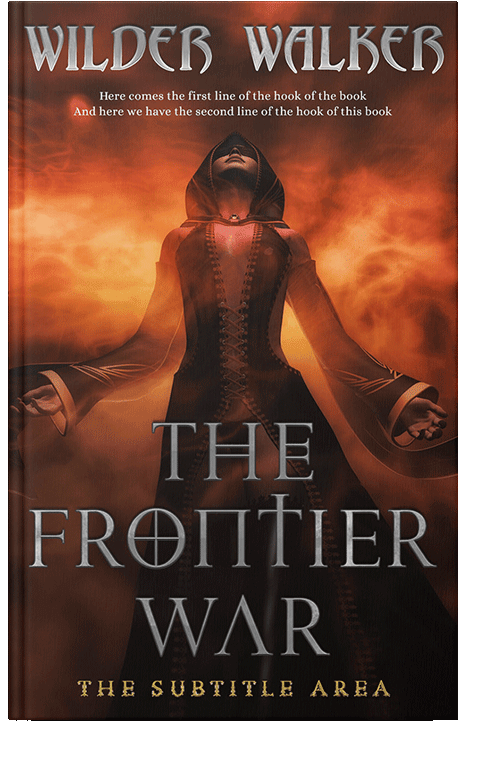 Front view of Sambuca #4473 - Premade Fantasy Book Cover