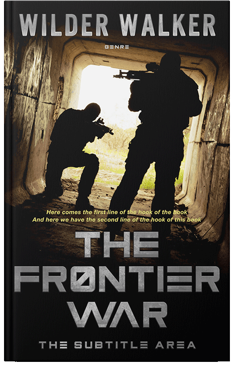 Front view of Night Rider #4477 - Premade Mystery & Thriller & Suspense Book Cover