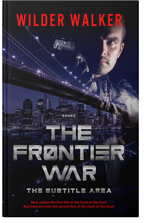 Front view of Brandy Rose #4478 - Premade Mystery & Thriller & Suspense Book Cover