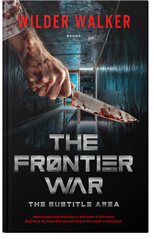 Front view of Premade Mystery & Thriller & Suspense Book Cover - Brandy Rose