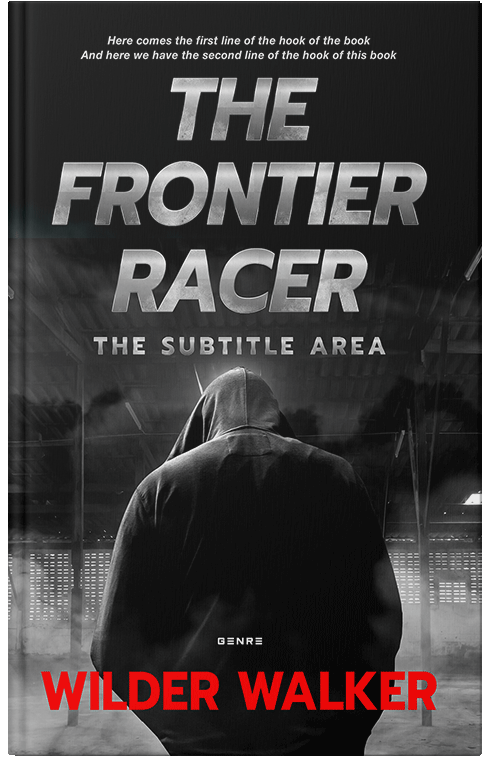 Front view of Thatch #4486 - Premade Mystery & Thriller & Suspense Book Cover