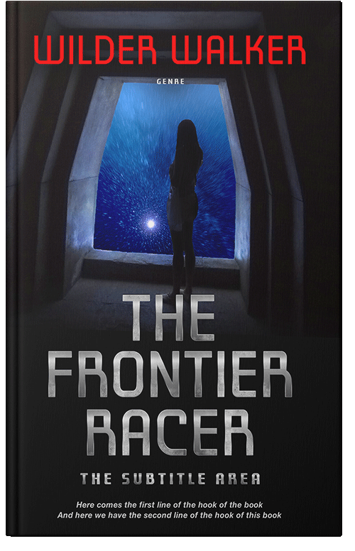 Front view of Premade Science Fiction Book Cover - Cinder