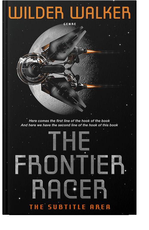 Front view of Mongoose #4493 - Premade Science Fiction Book Cover