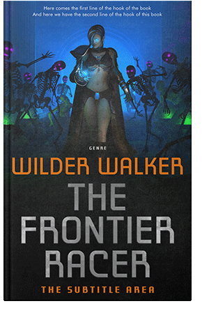 Pre Made Book Cover Mirage