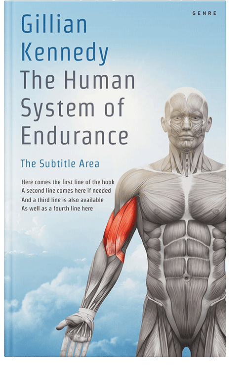 Front view of Geyser #4500 - Premade Medical Book Cover