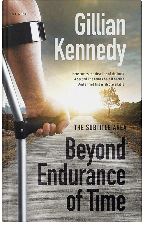 Front view of Tea #4504 - Premade Literary Fiction Book Cover