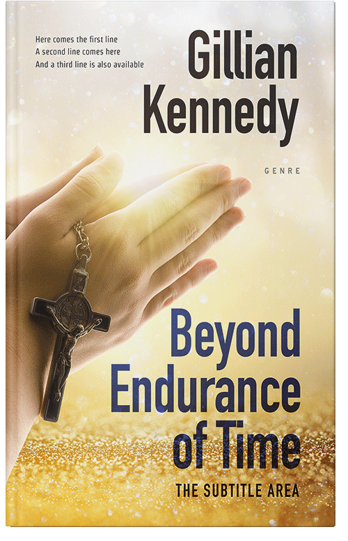 Front view of Albescent White #4507 - Premade Religion & Spirituality Book Cover