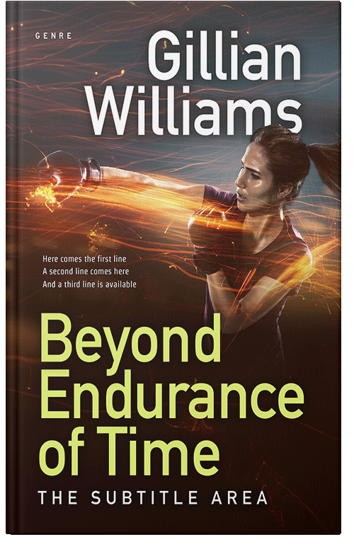 Front view of Eclipse #4509 - Premade Health & Dieting & Fitness Book Cover