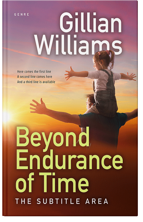 Front view of Premade Family & Parenting Book Cover - Nutmeg