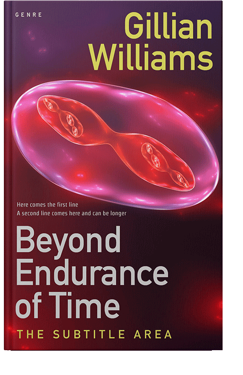 Front view of Cab Sav #4514 - Premade Science & Nature Book Cover