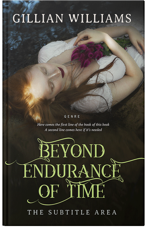 Front view of Heathered Gray #4521 - Premade Romance Book Cover