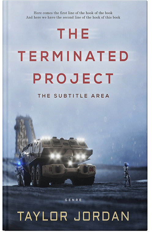 Front view of Premade Apocalyptica Book Cover - Botticelli