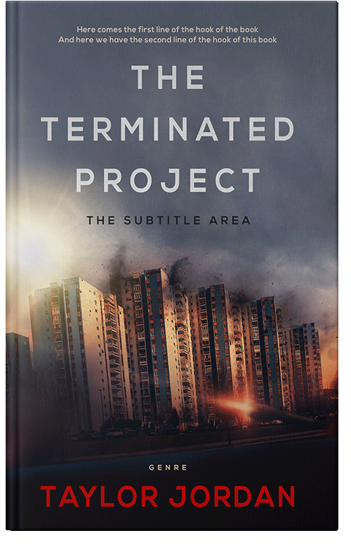 Front view of Tuna #4534 - Premade Mystery & Thriller & Suspense Book Cover