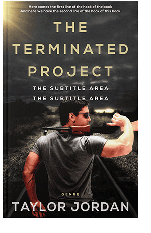 Pre Made Book Cover Cod Gray