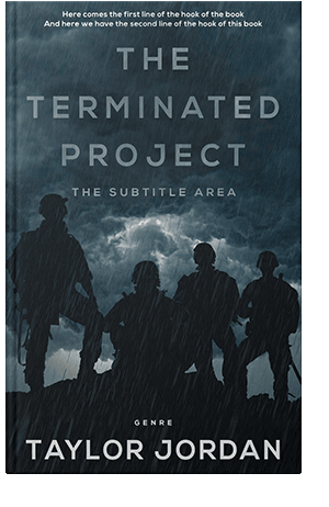 Pre Made Book Cover Gable Green