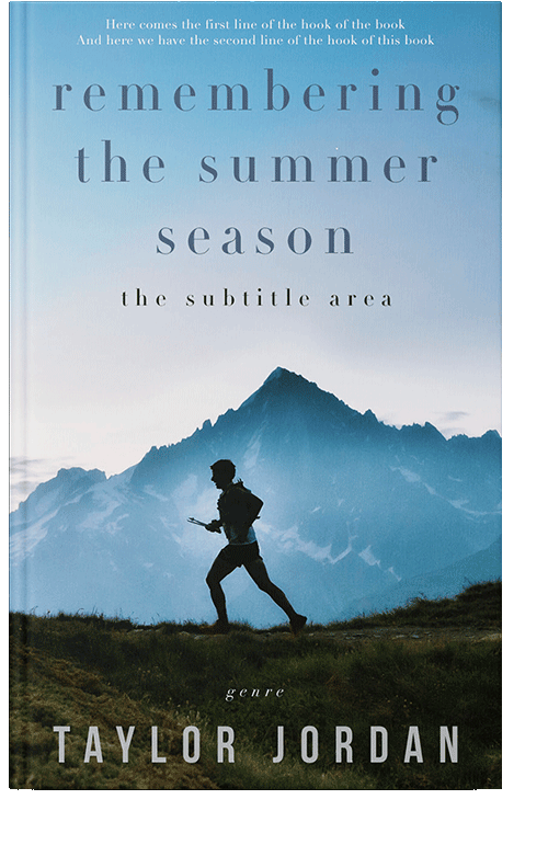 Front view of Half Baked #4552 - Premade Nature Book Cover