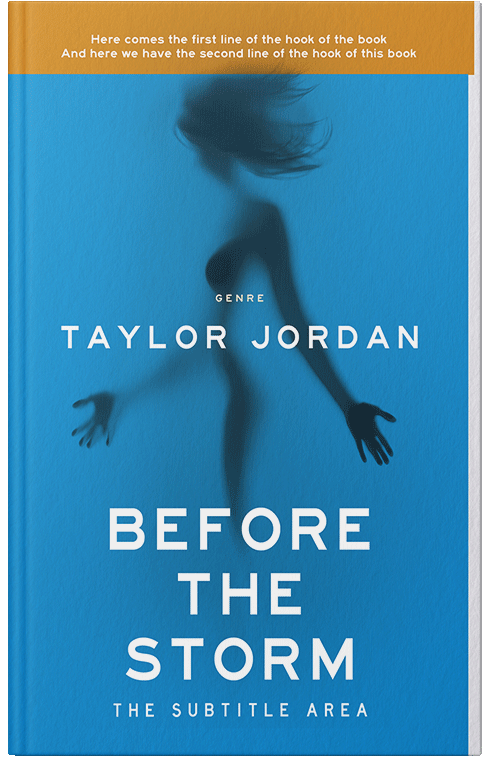 Front view of Premade Erotica Book Cover - Denim