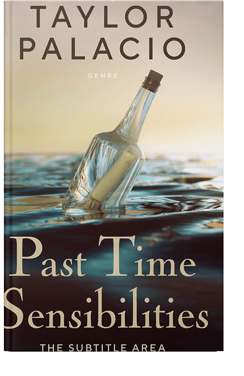 Front view of Cocoa Brown #4583 - Premade Romance Book Cover