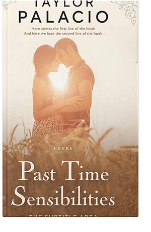 Pre Made Book Cover Janna