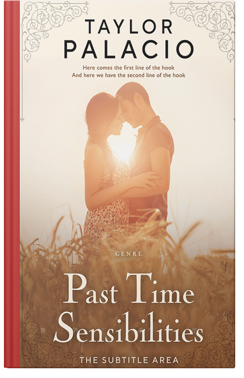 Front view of Premade Romance Book Cover - Janna