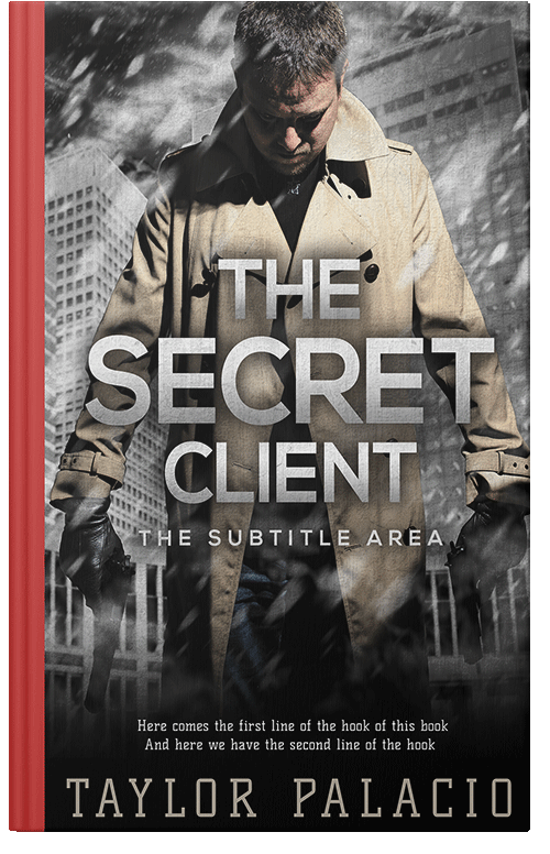 Front view of Tuatara #4606 - Premade Mystery & Thriller & Suspense Book Cover