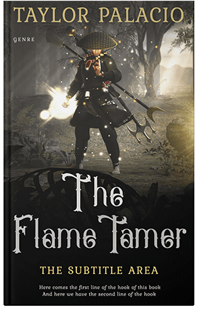 Pre Made Book Cover Zeus