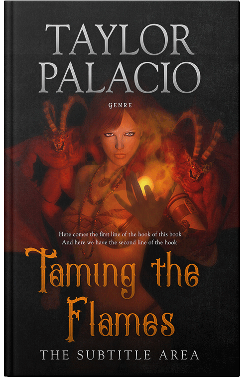 Front view of Premade Fantasy Book Cover - Tuscany