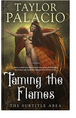 Pre Made Book Cover Mikado