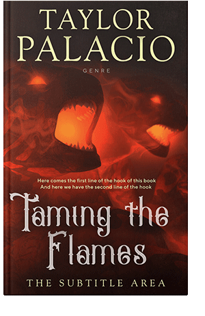 Pre Made Book Cover Aubergine