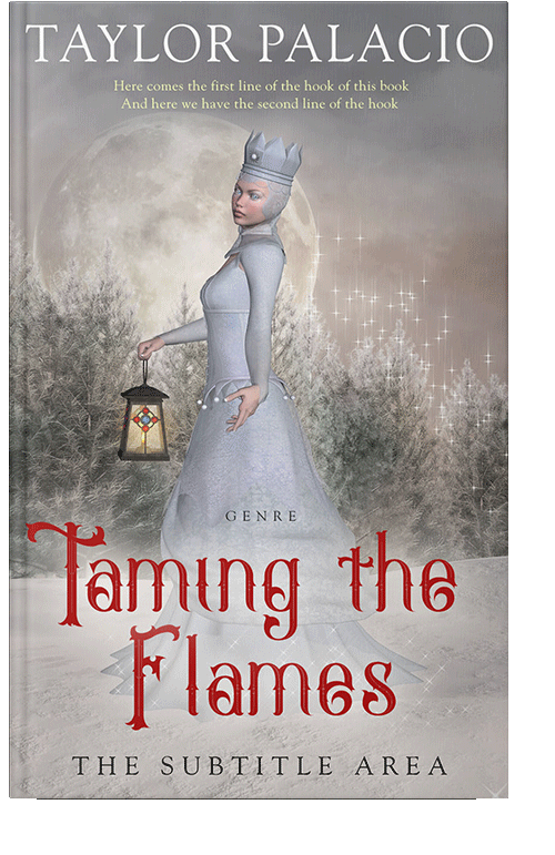 Front view of Nobel #4620 - Premade Fantasy Book Cover