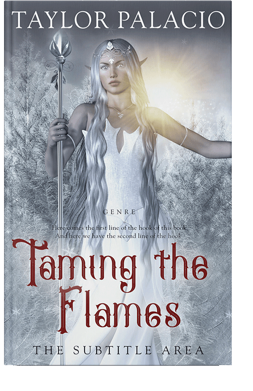 Front view of Submarine #4621 - Premade Fantasy Book Cover