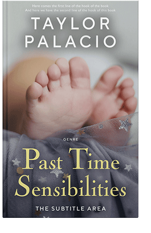 Pre Made Book Cover Cloudy