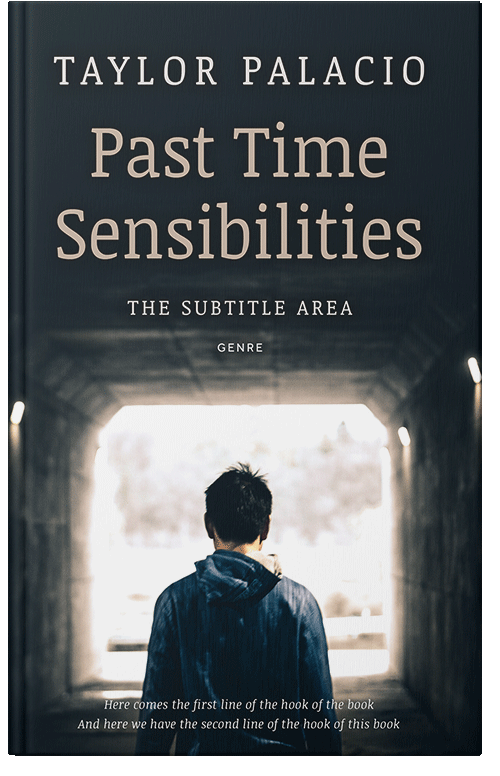 Front view of Premade Mystery & Thriller & Suspense Book Cover - Swirl