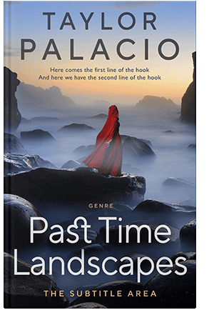 Pre Made Book Cover Ebony Clay