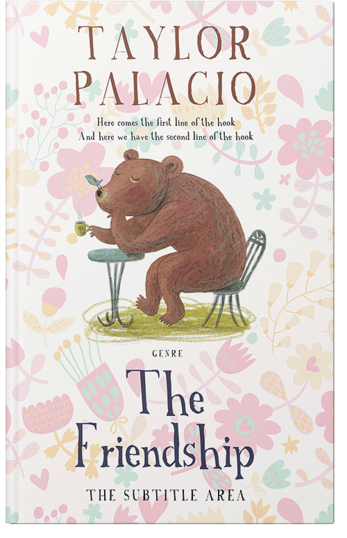 Front view of Premade Mystery & Thriller & Suspense Book Cover - Dawn Pink