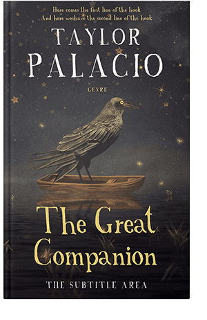 Pre Made Book Cover Thunder