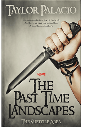 Pre Made Book Cover Taupe Gray