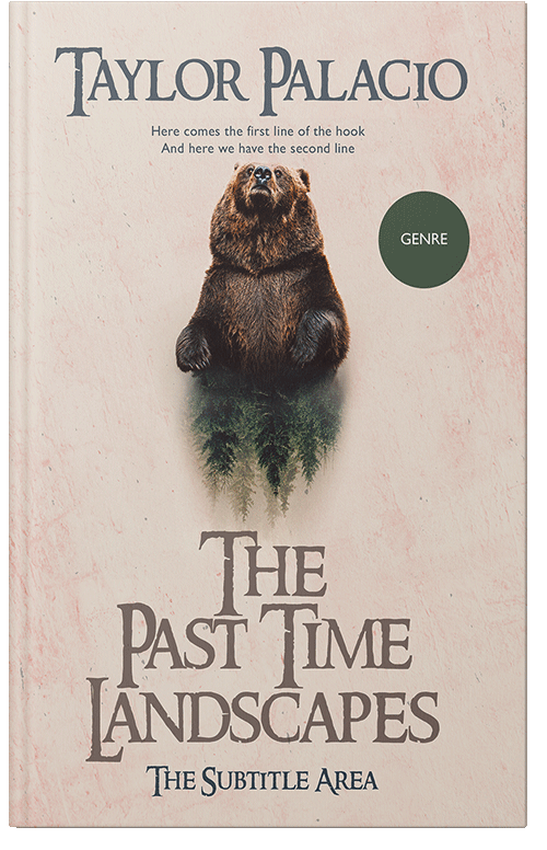 Front view of Bizarre #4659 - Premade Horror Book Cover