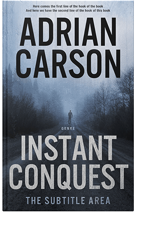 Pre Made Book Cover Heather