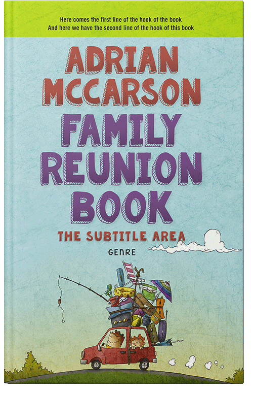 Front view of Jet Stream #4691 - Premade Travel Book Cover