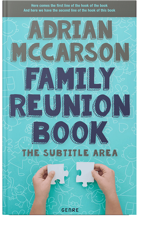 Front view of Bermuda #4692 - Premade Family & Parenting Book Cover