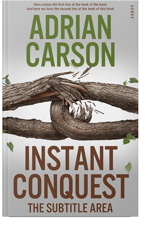 Front view of Cloud #4695 - Premade Self-Improvement & Self-Help Book Cover