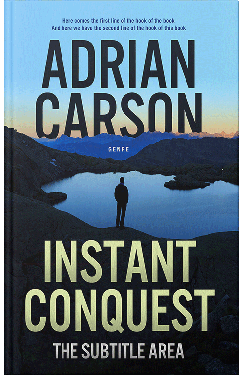 Front view of Premade Self-Improvement & Self-Help Book Cover - Vulcan